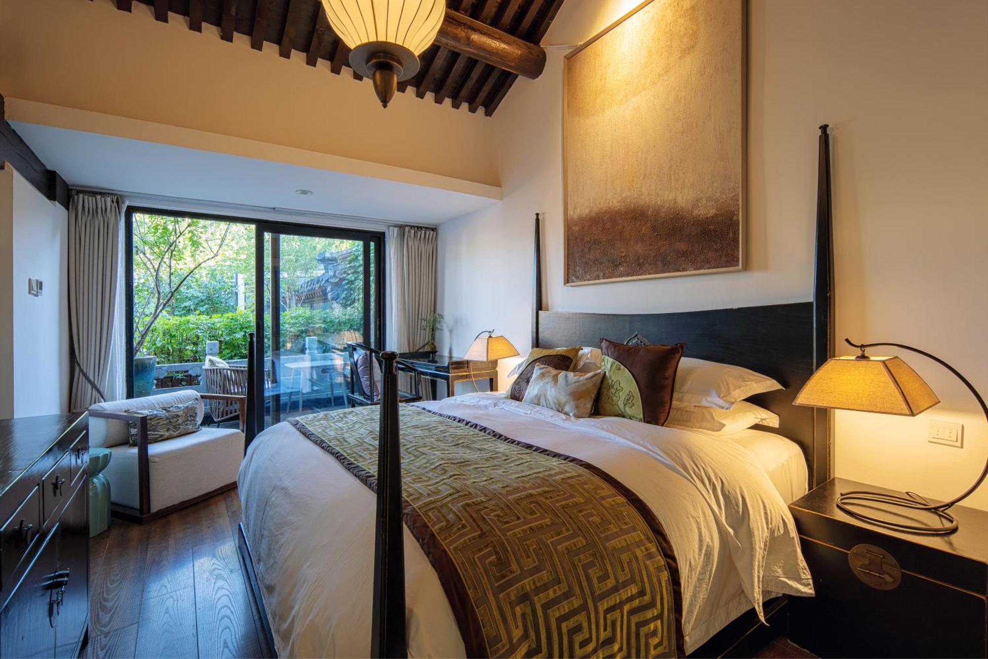 Beijing Le Zai Nan Luo Gu Xiang Wang Fu Jing Forbidden City Courtyard Hotel&Free Laundry Service&Free Coffee &Paid Dumpling Experience Service Bagian luar foto